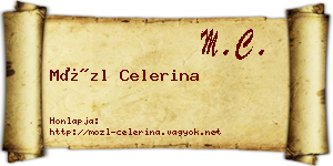 Mözl Celerina névjegykártya